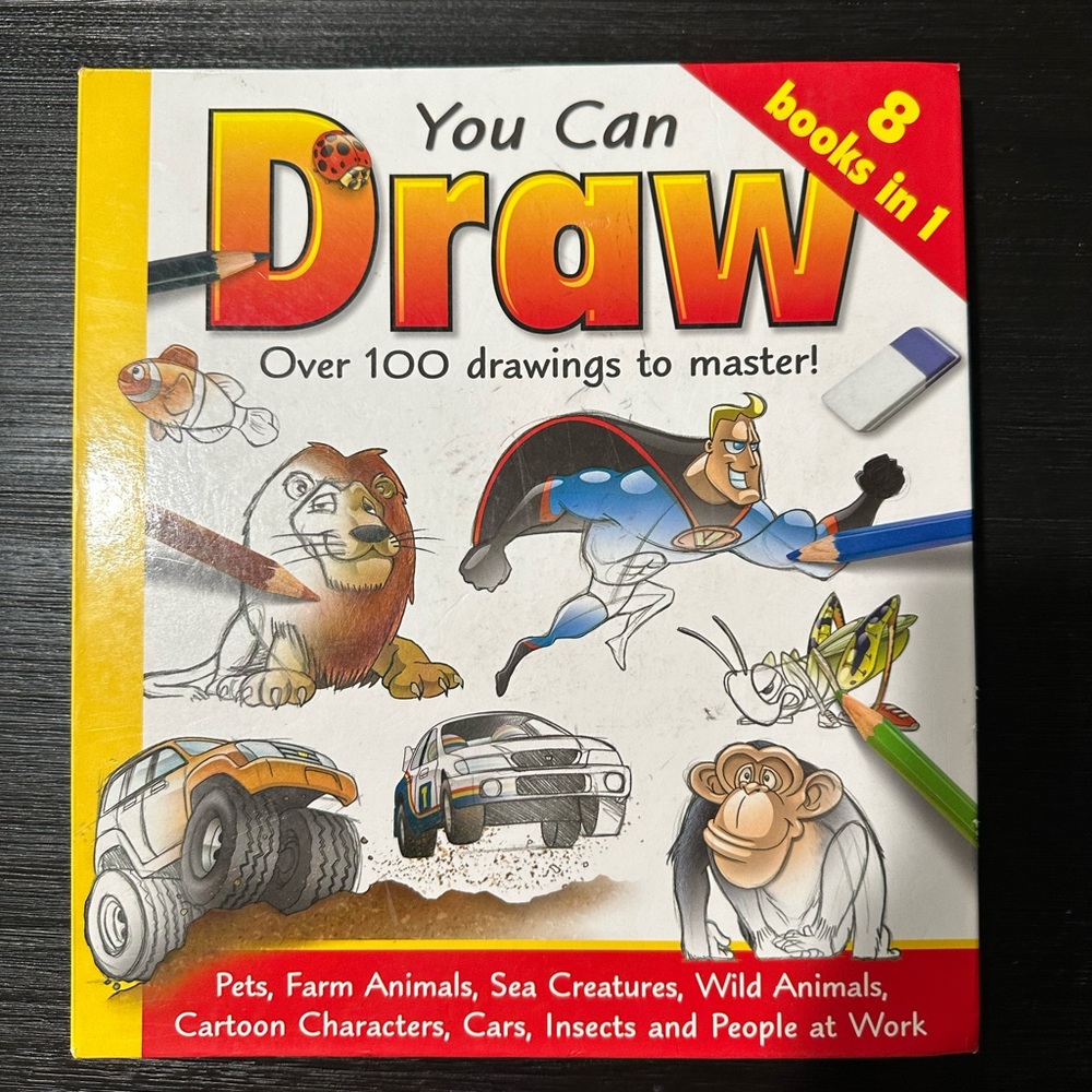 You can Draw over 100 drawings to master!!